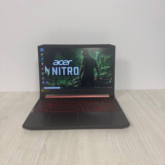 Игровой ноутбук Б-класс Acer Nitro 5 AN515-43 / 15.6" (1920x1080) IPS / AMD Ryzen 5 3550H (4 (8) ядра по 2.1 - 3.7 GHz) / 8 GB DDR4 / 128 GB SSD NVMe + 1000 GB HDD / nVidia GeForce GTX 1650, 4 GB GDDR6, 128-bit / WebCam б/у | Зображення 1