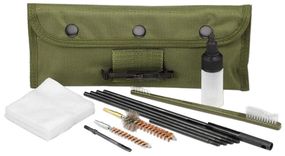 Компактний  набір для чищення зброї Leapers UTG AR15 Kit. Резьба 8/32 Набір для чищення ар 5.56 Набір для чищення зброї 5.56