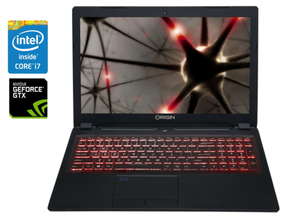 Ноутбук Origin Evo-15S 4К OLED i7 10875H 16Gb SSD 512Gb RTX 2070 MaxQ Б/В