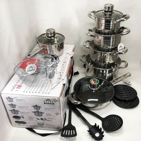 Набір посуду 18 предметів OH-316 ASTRA A-2618 | Зображення 4