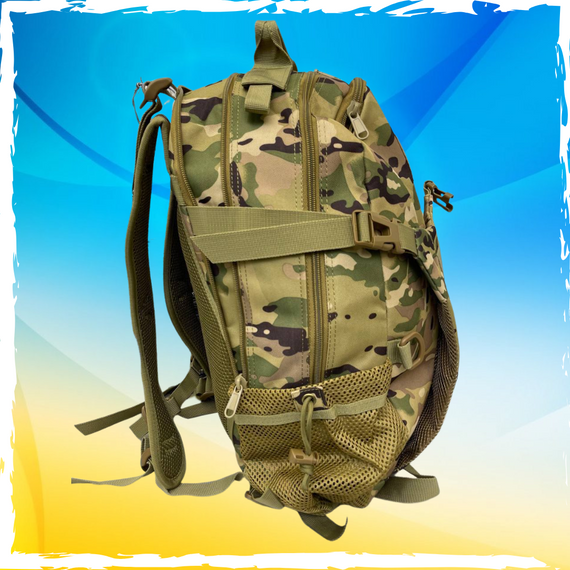 Рюкзак штурмовой тактический 30л. Рюкзак тактический. Рюкзак камуфляжный | Зображення 2