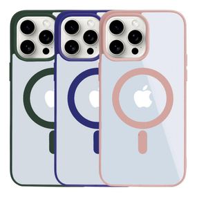 Чохол TPU Color with Magsafe для iPhone 13 Pro Колір 08, Dark Синій