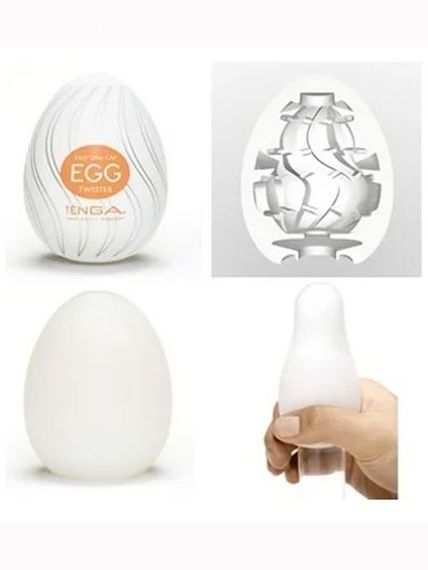 Набір мастурбаторів яєць Tenga (6 шт.) Babydoll Універсальний. Різнобарвний EGG-6 | Зображення 4