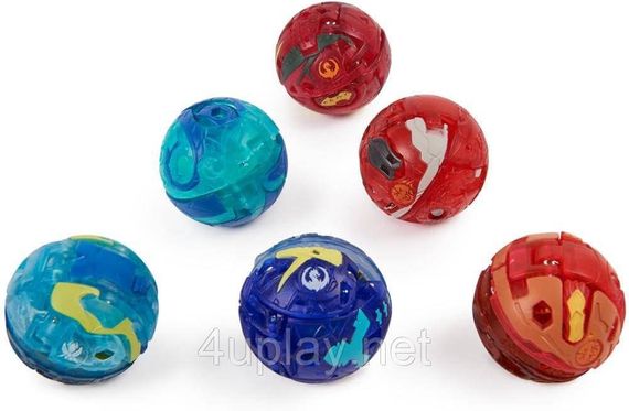 Bakugan Ultimate 6-Pack Special Attack Dragonoids Оригинал Бакуган Набор из 6 бакуганов | Зображення 1