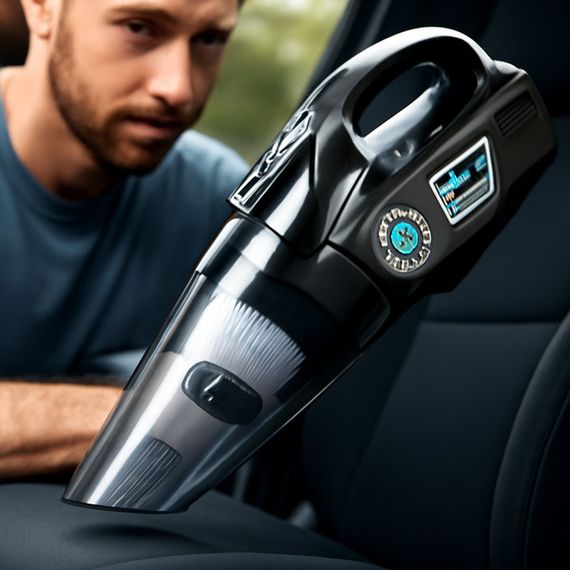 Автомобільний пилосос 5в1 Потужний XPRO Car Mounted Vacuum Cleaner (45651-_646) | Зображення 1