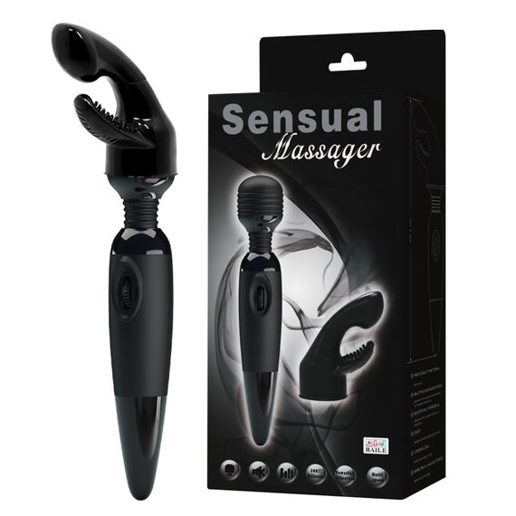 Вібромасажер з насадкою SENSUAL Sex Aura