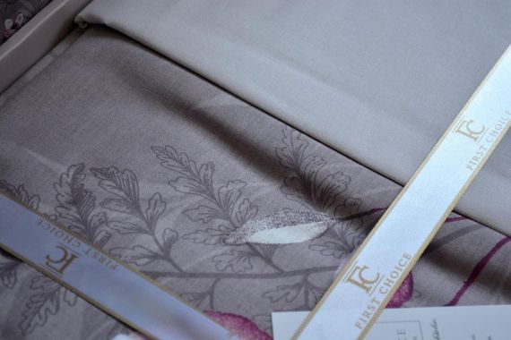 Постільна білизна First Choice Ranforce 160 х 220 см Hardy Violet | Зображення 3