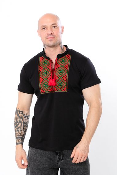 Вишиванка чоловіча з коротким рукавом | Зображення 3