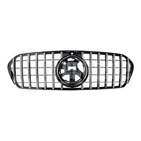 Решетка радиатора Mercedes Benz W167 19- (хром/чёрн.( c отв. камеры)) GTR-Sport, AutoTechteile, 130 8857, 130