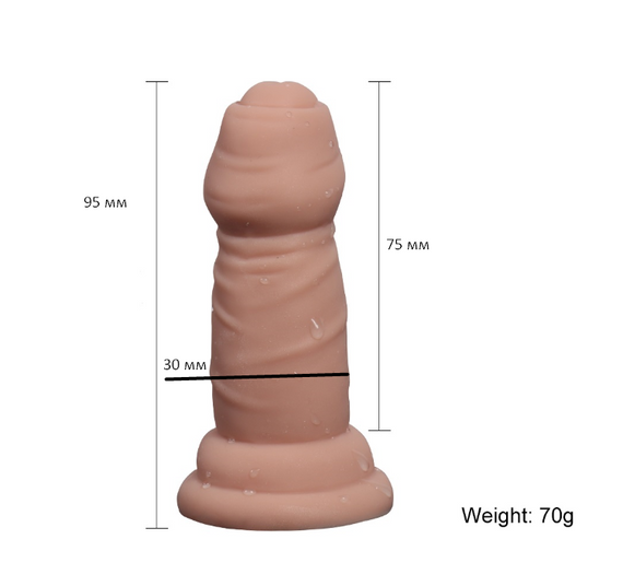 Анальна пробка "Little penis" Sex Aura | Зображення 1