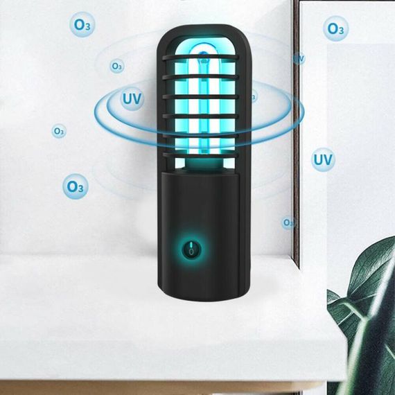 Бактерицидный светильник аккумуляторный FLF-49/2,5W BK USB | Зображення 6