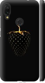 Чохол на Xiaomi Redmi 7 Чорна полуниця "3585m-1669-24368"
