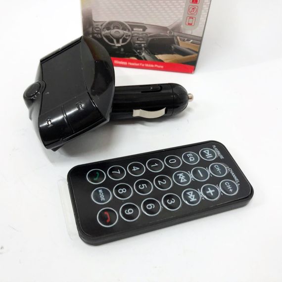 FM модулятори трансмітер, Bluetooth FM-трансмітер для автомобільної аудіосистеми, Fm модулятор хороший TG-77 | Зображення 3