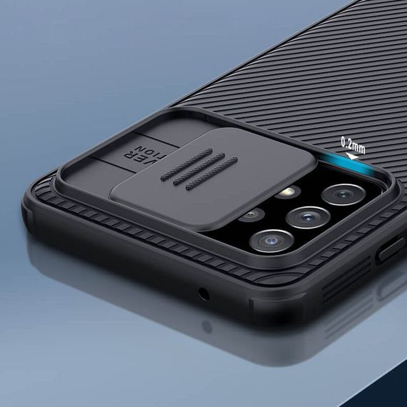 Карбонова накладка Nillkin Camshield (шторка на камеру) для Samsung Galaxy A72 4G/A72 5G | Зображення 5
