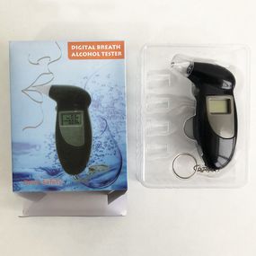 Алкотестер цифровой VR-554 с мундштуками
