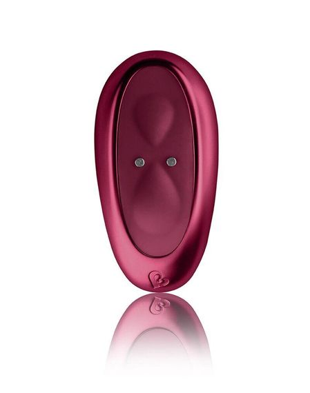 Універсальний sit-on-top вібратор Rocks Off Ruby Glow Blush, пульт ДК | Зображення 5