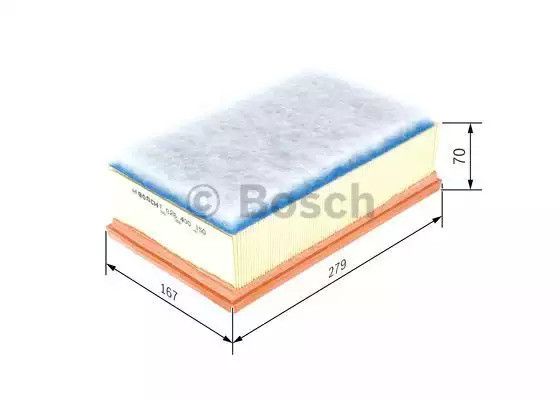 Фільтр повітряний DS DS, CITROËN DS5, PEUGEOT 5008, BOSCH (F026400150) | Зображення 4