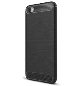 Противоударный бампер Primo Carbon для Xiaomi Redmi Note 5A - Black