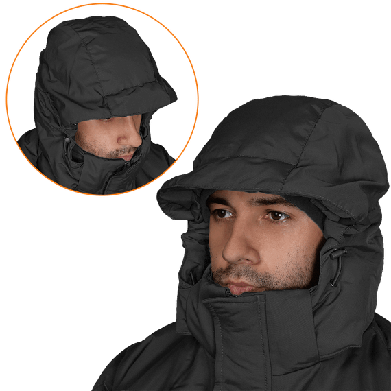 Зимова куртка Patrol System 3.0 Nylon Taslan Чорна (7273), XXXL | Зображення 5