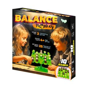 Розвиваюча настільна гра "Balance Monkey" BalM-01, 25 фігурок мавп