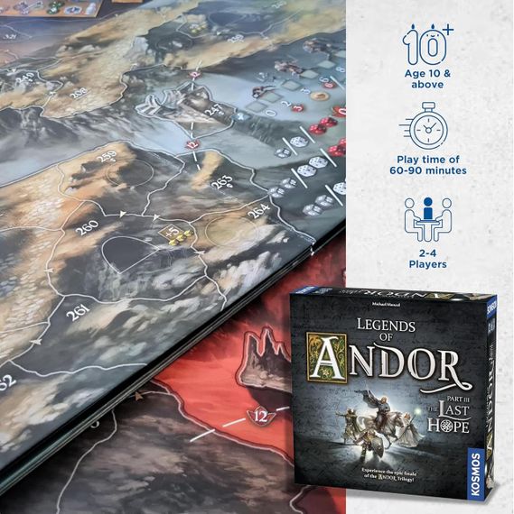 Настольная игра Legends of Andor: The Last Hope (Андор. Легенда третья: Последняя надежда) | Зображення 2