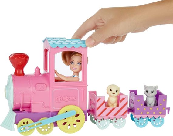 Ігровий набір Челсі та поїзд Barbie | Зображення 5