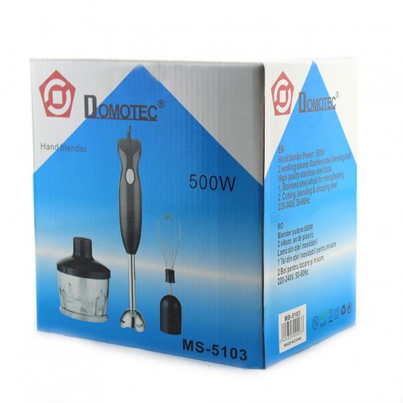 Комплект: блендер DOMOTEC MS-5103 3в1 + електроплита настільна HZ-249 DOMOTEC MS-5821 | Зображення 3