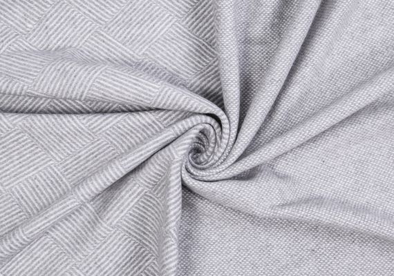 Плед бавовняний Ексклюзив св.сірий Love You 140 x 200 см | Зображення 1