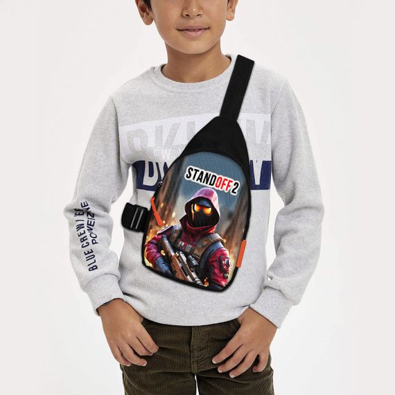 Сумка через плече дитяча Standoff 2 29х17 см сумка слінг для хлопчика (02015)