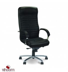 Кресло Новый Стиль ORION steel chrome (Кожа Сплит SP-A)