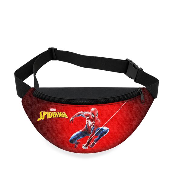 Дитяча сумка-бананка Spider-Man 32х15 см на пояс або через плече (5925)