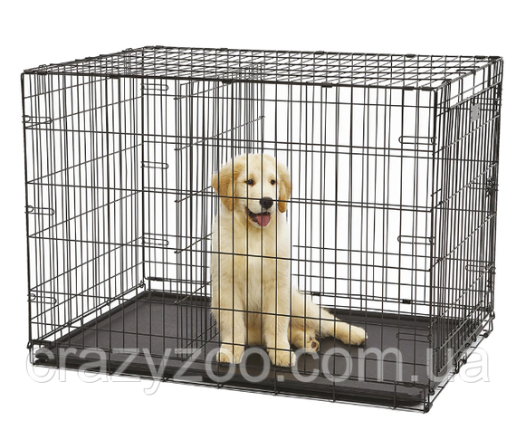 Вольер для собак Ferplast Dog-Inn 120 черный 123.8x76.2x81.2 см 73196017 | Зображення 3