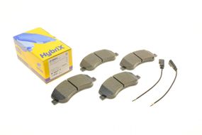 Колодки гальмівні передні Ford Transit 06-14 Transit Connect 06-13 RWD  +датчики  22-0680-0