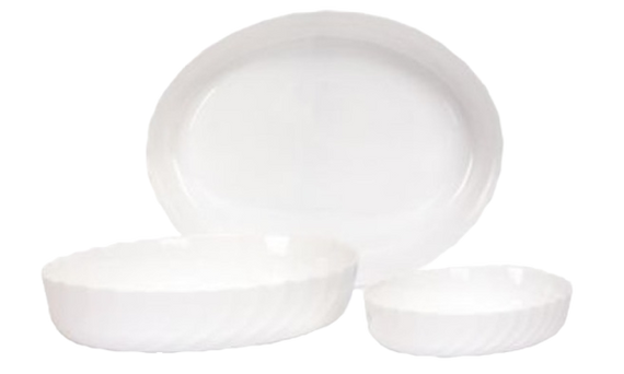 Набір форм Luminarc Smart Cuisine Trianon, 22х16 см, 32х24 см, 36х29 см