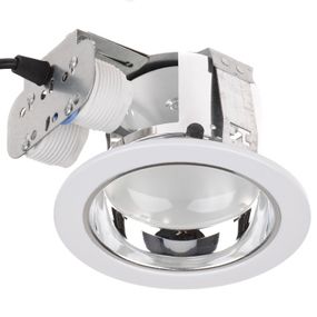 Світильник Downlight стельовий вбудований DL-03 WS 2x13W WH Brille 166239