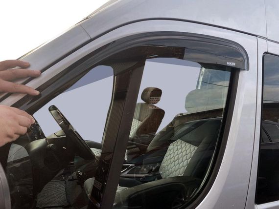 Ветровики (2 шт, Niken) для Fiat Ducato 2006-2024 и | Зображення 7