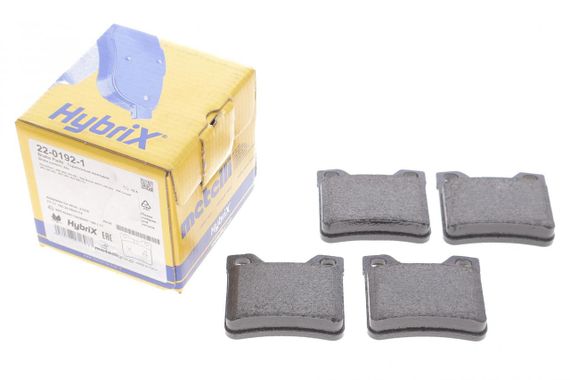 Колодки гальмівні задні Peugeot 406 95-04 607 00-11 22-0192-1 | Зображення 1