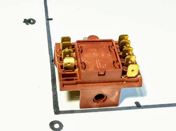 Перемикач шестипозиційний АС 405 А "Argenson" (Туреччина) | Зображення 1