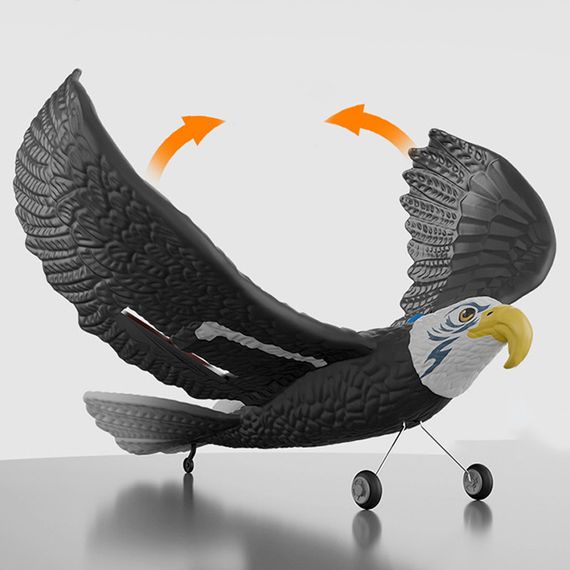 Самолет-птица на радиоуправлении SCHE HW40 Eagle Black | Зображення 2
