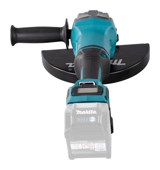 Шлифмашина угловая аккумуляторная Makita GA038GT201 (230 мм, 6600 об/мин, BL, AFT, AWS, XGT) | Зображення 6