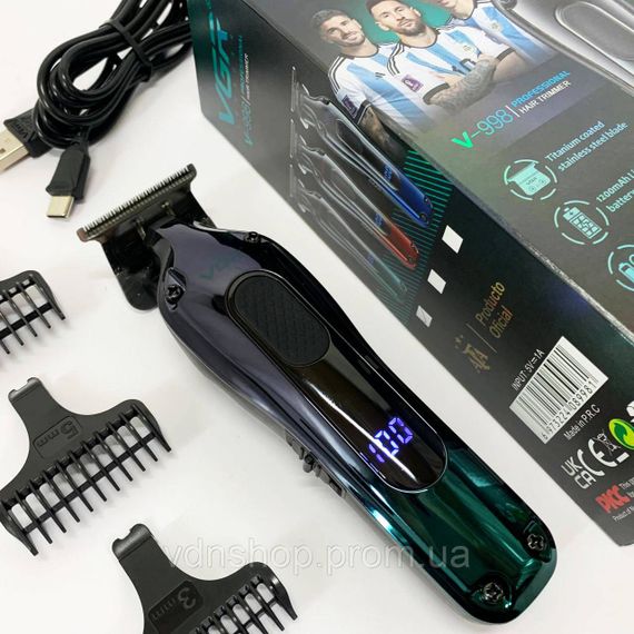 Професійна бритва-машинка для стрижки волосся, Машинка для стрижки посіченого волосся FR-23 | Зображення 3