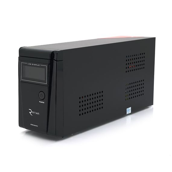 ДБЖ з правильною синусоїдою RITAR RTSW-600ND12 LCD, 12В, під зовнішній АКБ, Q4 (320*132*210) 4, 2 кг (236*85*130) | Зображення 1