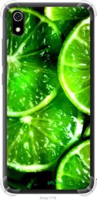 Чохол на Xiaomi Redmi 7A Зелені часточки лимона "852sp-1716-2448"