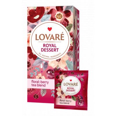 Чай Lovare "Royal dessert" 24х1.5 г (lv.71123) | Зображення 1