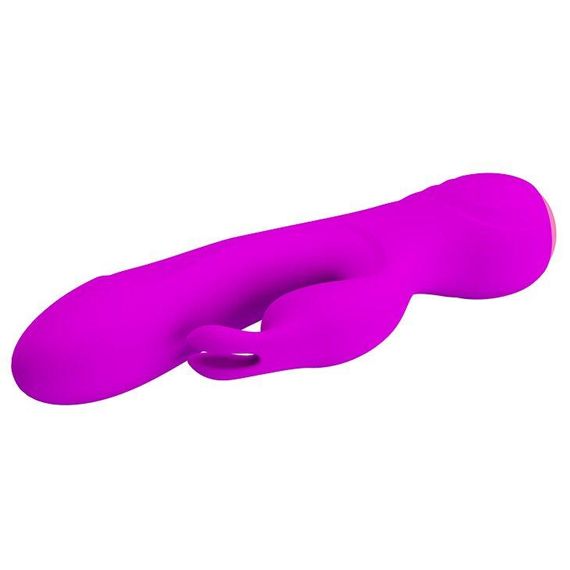 Вібромасажер з кліторальним стимулятором Pretty Love - Broderick, BI-014644 Sex Aura | Зображення 4