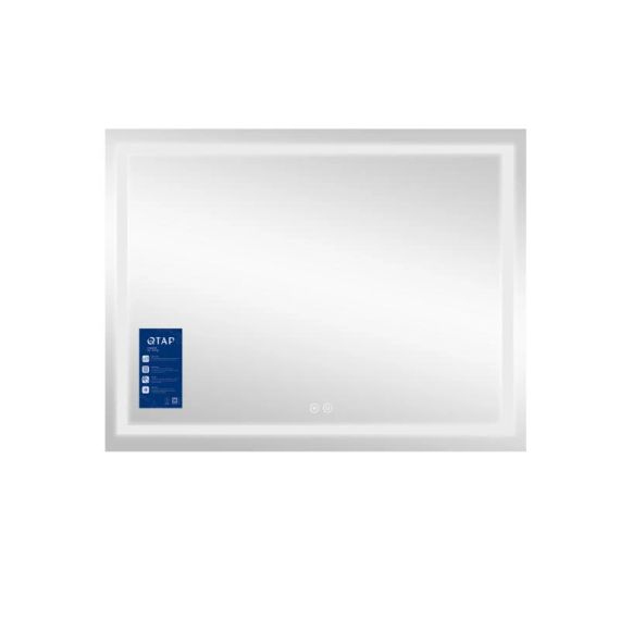 Дзеркало Qtap Mideya (DC-F613) 700х500 з LED-підсвічуванням Touch, з антизапотіванням, димером QT2078NCF7050W | Зображення 3