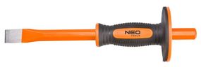 Зубило Neo Tools , 22x19x300 мм, захист долоні, CrV (33-081)