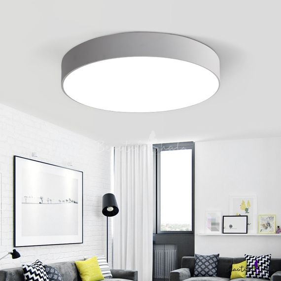 Светильник светодиодный настенно-потолочный накладной WBL-20/24W CW WH | Зображення 3