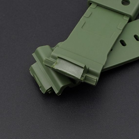 Ремешок для Casio G-Shock DW-6900 Army Green BK | Зображення 4