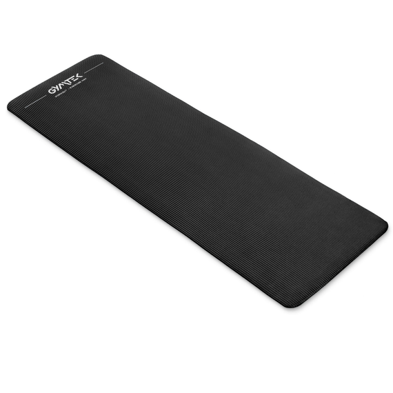 Килимок (мат) для фітнесу та йоги Gymtek NBR 1,5см чорний | Зображення 3